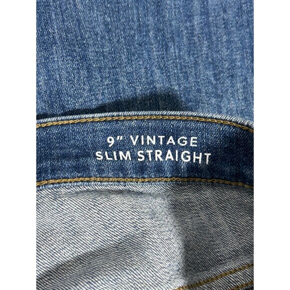 J.Crew Women's 9" Vintage Slim-Straight Jean in Bensen Wash -Sz 28 - Picture 6 of 10